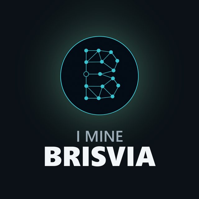 Badge I Mine Brisvia
